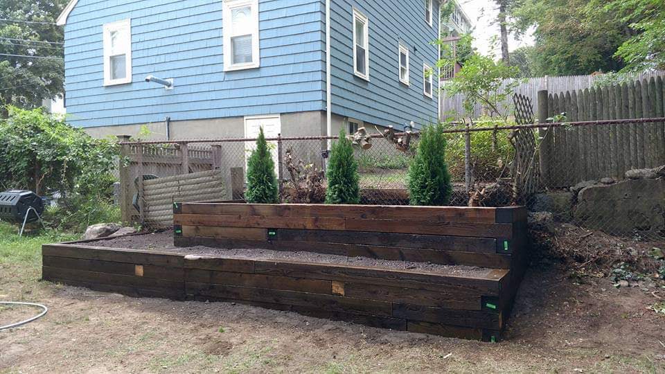 Timber Planting Bed